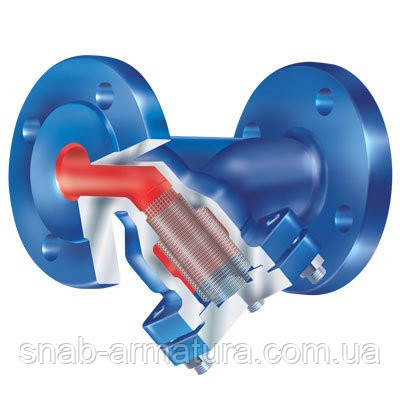 Фільтр сітчастий фланцевий чавунний ARI-STRAINER 12.050 Ду 50 Ру 16