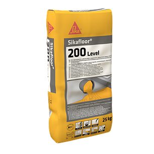 Sikafloor-200 Level — Самовирівнювальна мінеральна суміш на цементній основі, 25 кг, фото 1