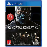 Игровой диск PS4 Mortal Kombat XL русская версия Б/У
