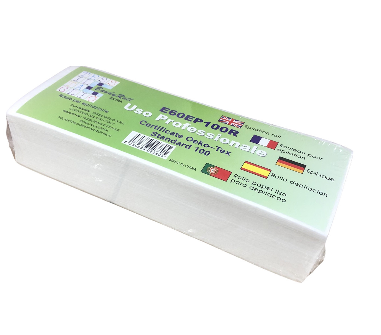 Смужки для депіляції паперові середньої щільності 100 шт, фото 1