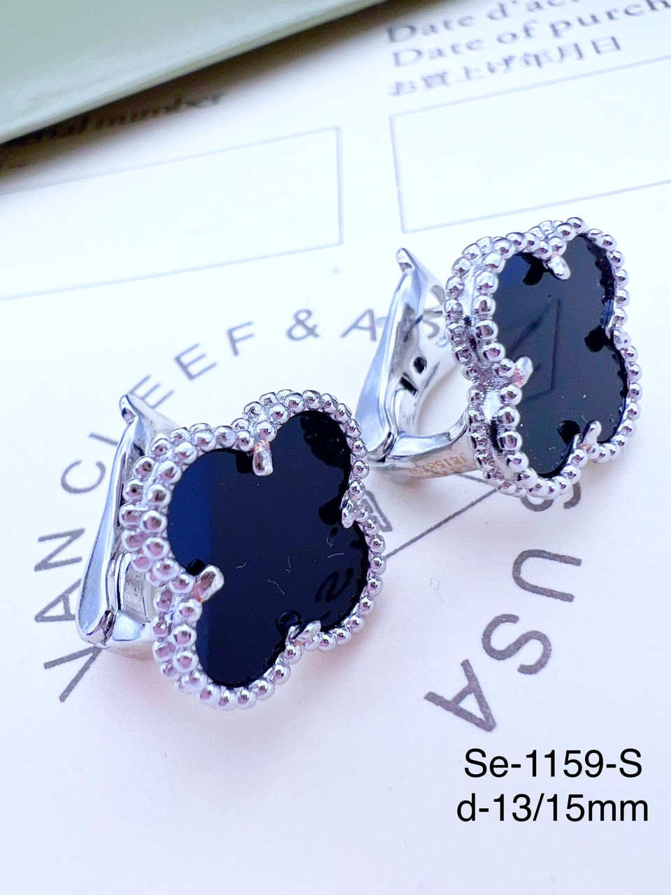 Сережки Stainlees Steel преміум