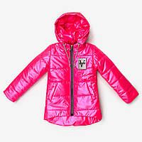 Куртка демісезонна для дівчаток Polin 116 рожева 981826 122