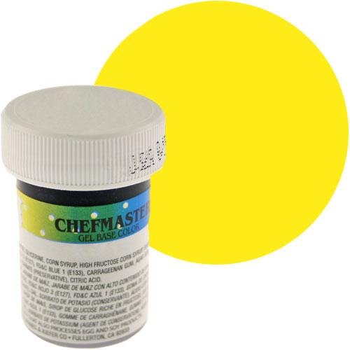 Харчовий барвник водорозчинний гелевий Chefmaster 20г Golden yellow, фото 1
