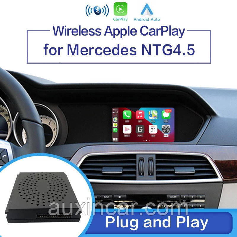 Mercedes carplay для Mercedes Benz з NTG 4.5, з функцією Becker navi dock в бардачку