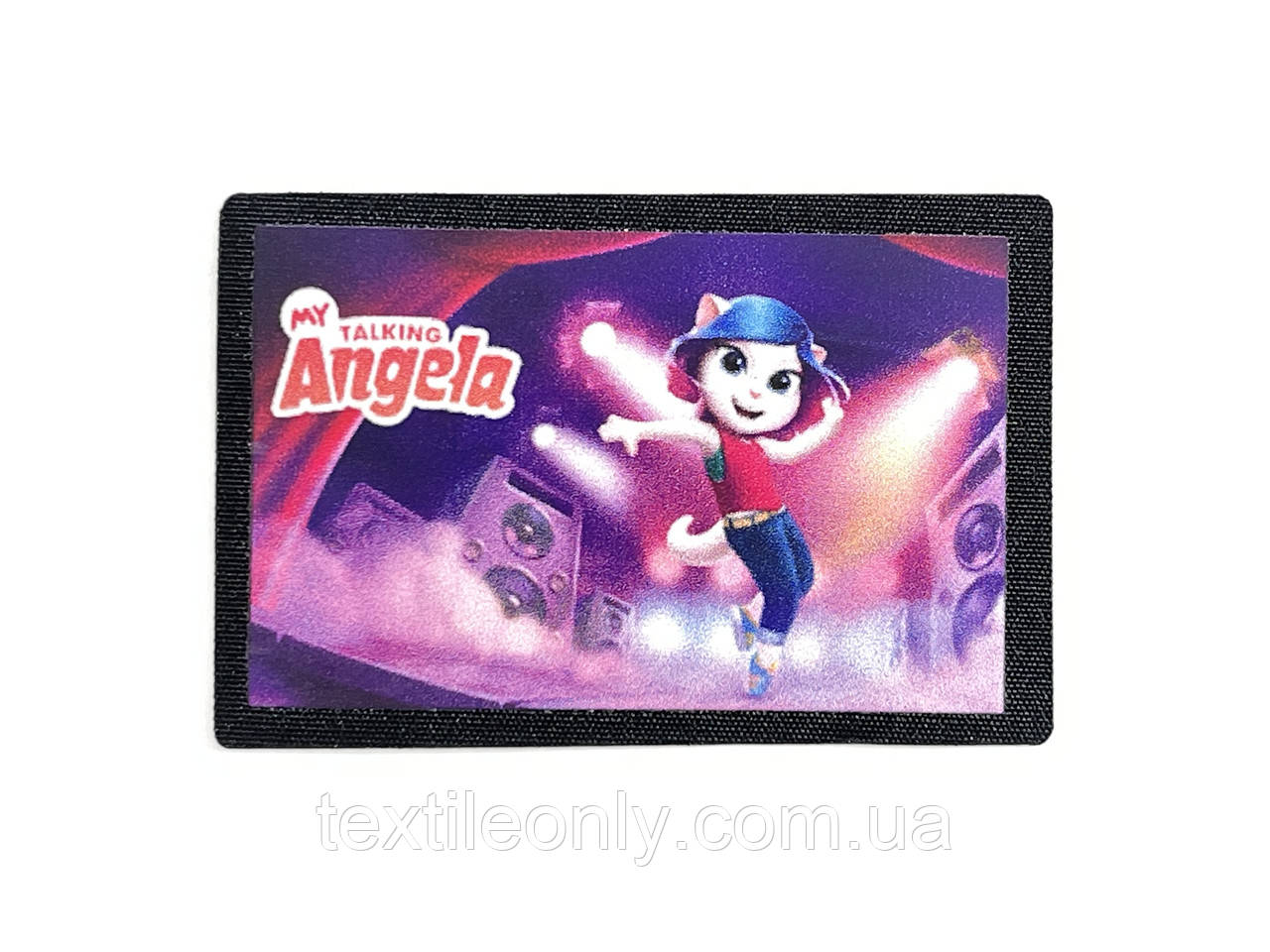 Нашивка My talking tom friends angela 60х40 мм