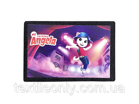 Нашивка My talking tom friends angela 60х40 мм, фото 1