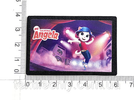 Нашивка My talking tom friends angela 60х40 мм, фото 2
