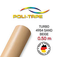 Poli-Flex Turbo 4954 Sand Beige - песочно-бежевая пленка 0.50 m