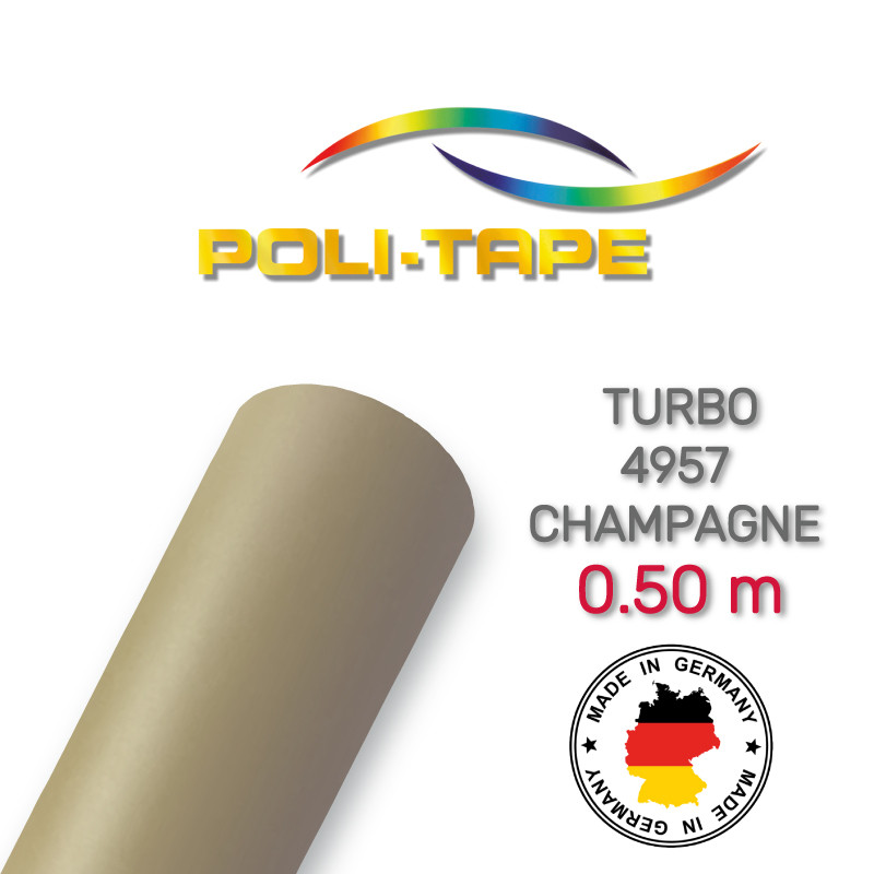 Poli-Flex Turbo 4957 Champagne — плівка під колір шампанського 0.50 m, фото 1