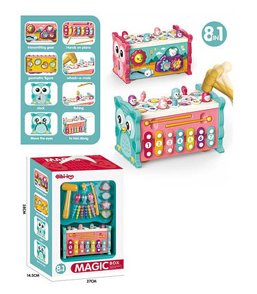 Іграшка разивающая логіка стучалка, 2 кольори, 688-29, фото 1