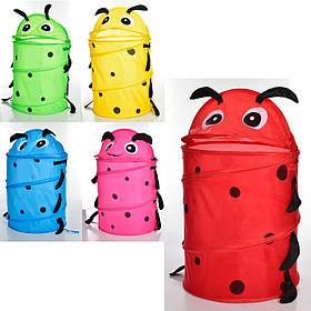 Кошик для іграшок 44-46/68см, кришка на липучці, 5 кольорів, MR0663-1