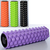 Массажер рулон для йоги, ЕVA, размер 45-13см, 4 цвета, в кульке, 45-13-13см, MS1843-5