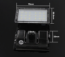 LED підсвітка номера для LAND ROVER (Ленд Ровер) Discovery 3/4, Freelander 2, Range Rover Sport 05-13, фото 3