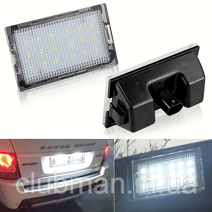 LED підсвітка номера для LAND ROVER (Ленд Ровер) Discovery 3/4, Freelander 2, Range Rover Sport 05-13, фото 1