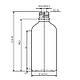 Флакон скляний 100 мл коричневий 18 мм, фото 2