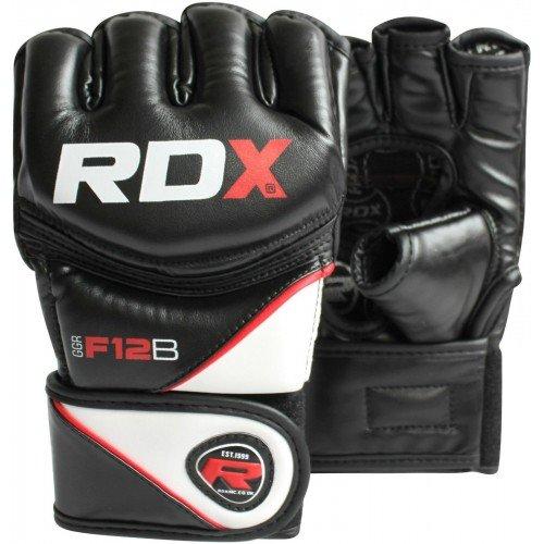 Перчатки ММА RDX Rex Leather Black - фото 3 - id-p299033940