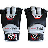 Снарядні рукавички, битки RDX Leather, фото 2