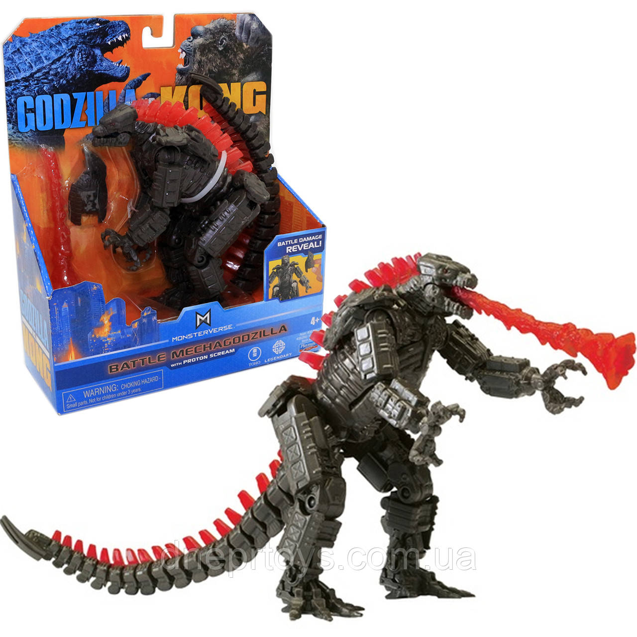 Ігрова фігурка МехаГодзілла протонним променем «MonsterVerse» Godzilla vs Kong 15*30*7 см (35311)