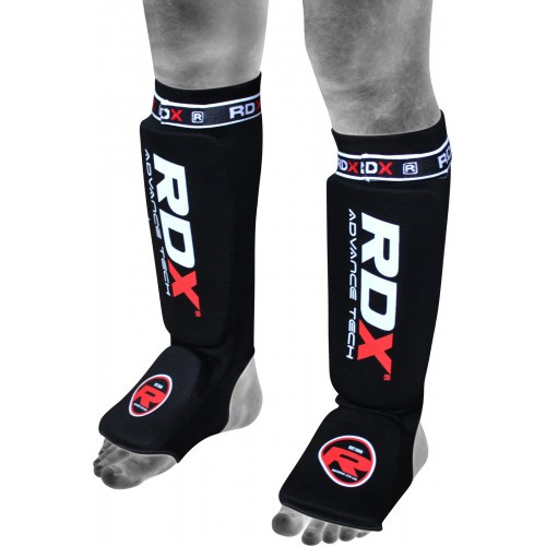 Накладки на ноги, защита голени RDX Soft Black - фото 1 - id-p534294828