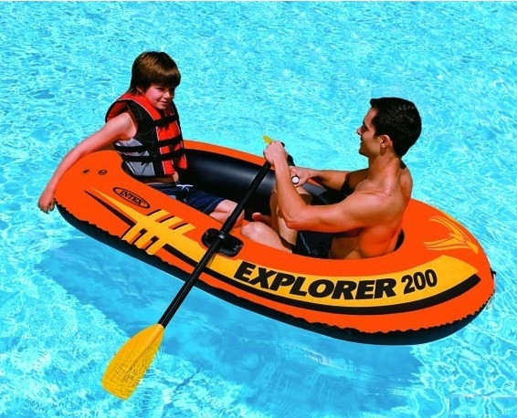 Дитячий надувний човен EXPLORER 200 (58330)