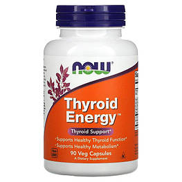 Thyroid Energy Now Foods 90 капсул