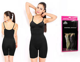 Білизна стягує (коригуюча) з шортиками Control Bodysuit ST-9163-BK, чорна