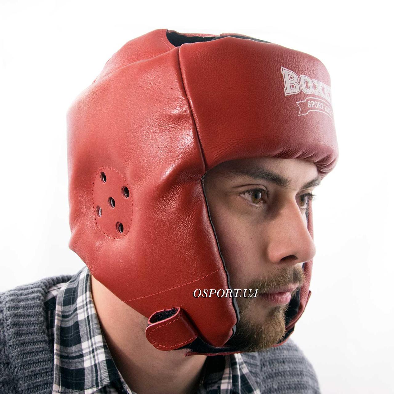 Шлем каратэ кожаный Boxer L (bx-0069) - фото 3 - id-p259872559