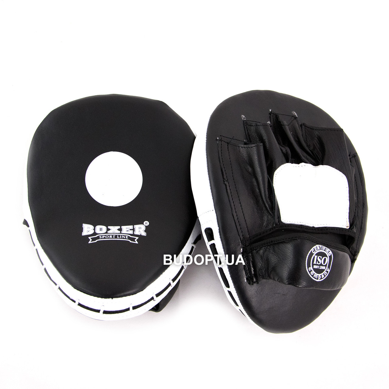 Лапы боксерские гнутые кожаные Boxer (bx-0024) - фото 5 - id-p259872562