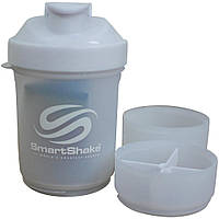 Шейкер SmartShake 600 ml белый (китай)