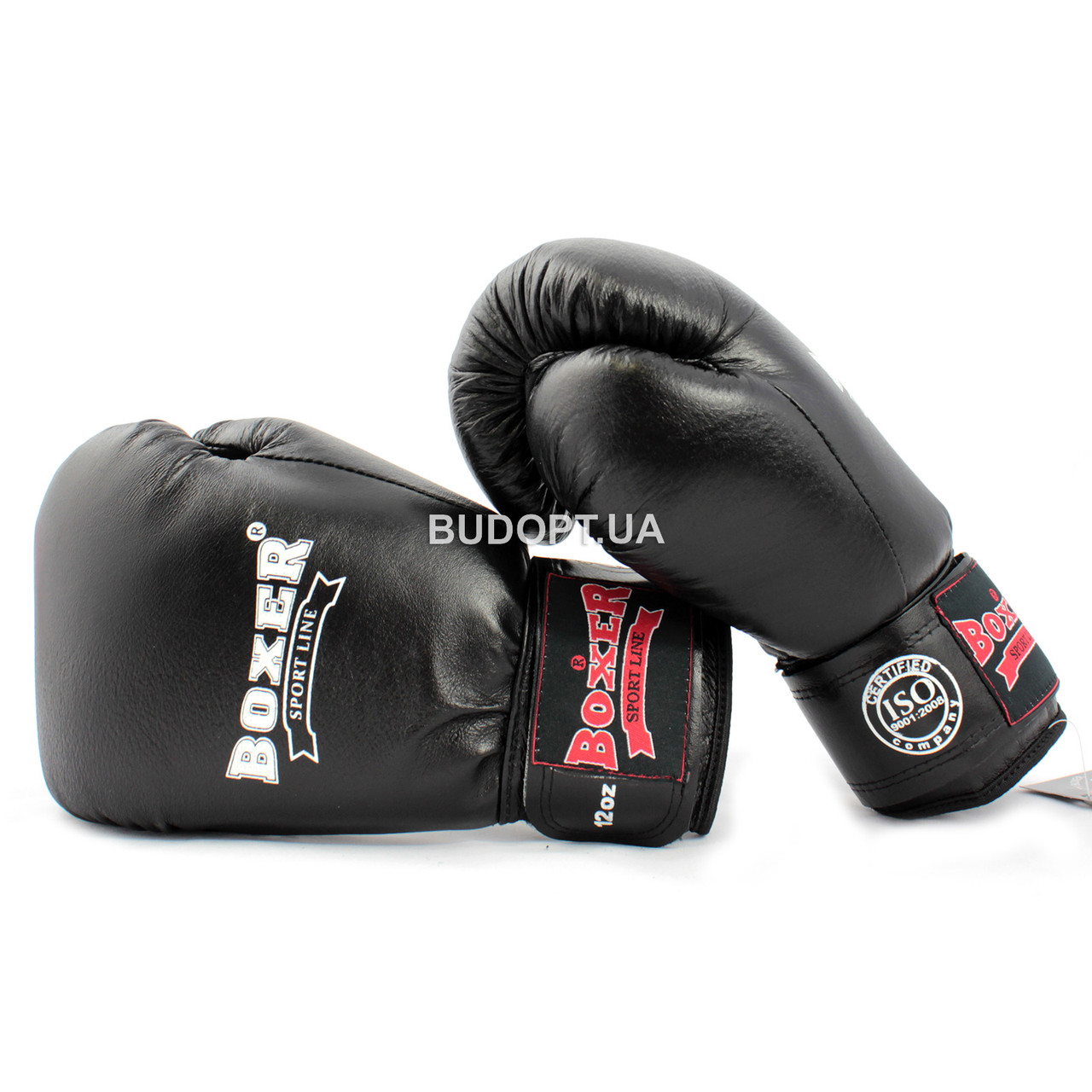 Перчатки боксерские кожаные Boxer 12 унций (bx-0027) - фото 6 - id-p259872582