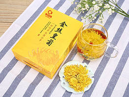 Чай Золота хризантема великі бутони фасована 25 пакетиків