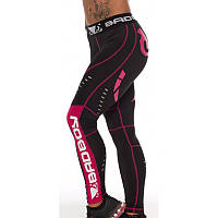 Компресійні жіночі штани Bad Boy Leggings Black/Pink