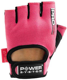 Рукавички для фітнесу Power System PRO GRIP PS 2250 L, рожевий