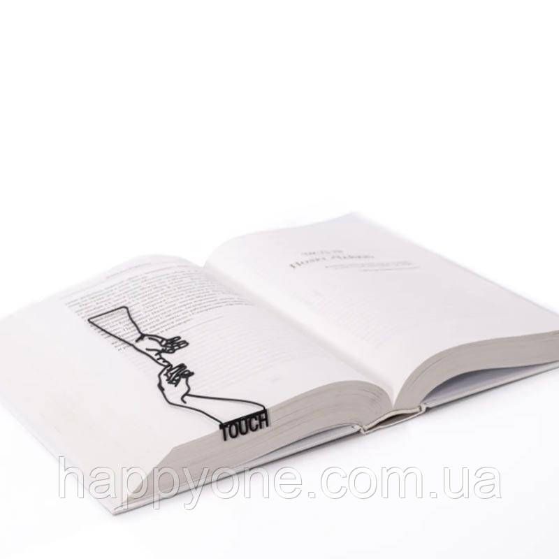 Закладка для книг Touch (чорний)