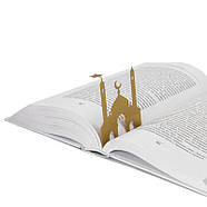Закладка для книг "Мечеть" (золотий), фото 3