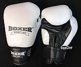 Дитячі боксерські рукавички шкіряні Boxer 6 унцій (bx-0026), фото 6