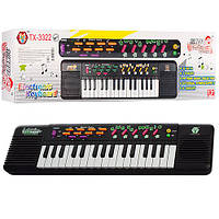 Синтезатор дитячий (піаніно дитяче) на 32 клавіші, 12 мелодій 44х12х5см Bambi (TX-3322)