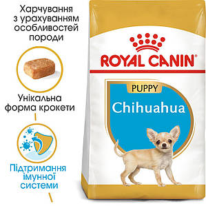 Сухий корм Royal Canin Chihuahua Puppy (Роял Канін Чіхуахуа Папі) для цуценят, 0,5 КГ
