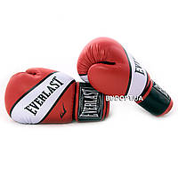 Рукавички боксерські для боксу Шкіра PU Everlast BO-0221 SUPER-STAR (10, 12 унцій)