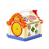 Гра Теремок (будиночок) музичний зі вставними фігурками та світлогрою Limo Toy (JT 9196), фото 3
