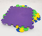 Дитячий ігровий килимок-пазл (мат татамі, ластівчин хвіст) 50см х 50см товщина 10мм OSPORT Lite (FI-0092), фото 2