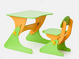 Набір дитячих меблів (1 стіл, 1 стілець) з регулюванням висоти SportBaby (KinderSt-1), фото 4