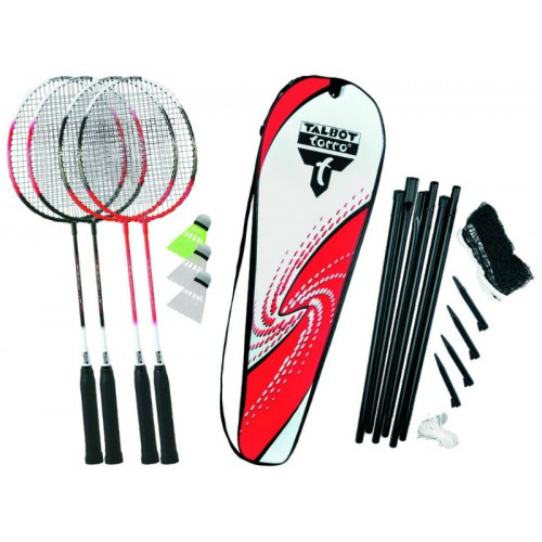 Бадминтон Talbot Torro Badminton Set 4 Attacker Plus 449515 - фото 1 - id-p546260650