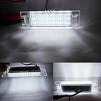 LED підсвітка номера для OPEL (Опель) Adam, Astra H/J/K, Corsa C/D/E, Insignia, Meriva A/B, Vectra C, Zafira, фото 5