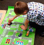 Дитячий розвиваючий ігровий килимок OSPORT Автодорога (FI-0053), фото 6