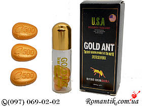 Gold ANT золотий мураха Препарат для потенції 10 таблеток