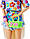 Лялька Барбі Екстра Модниця у квітковому костюмі Barbie Extra Doll #12 in Floral 2-Piece (HDJ45), фото 4