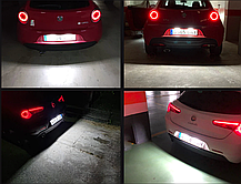LED підсвітка номера для ALFA ROMEO (Альфа Ромео) 147, 156, 159, 166, Brera, Giulietta, MiTo, GT, Spider 939, фото 5