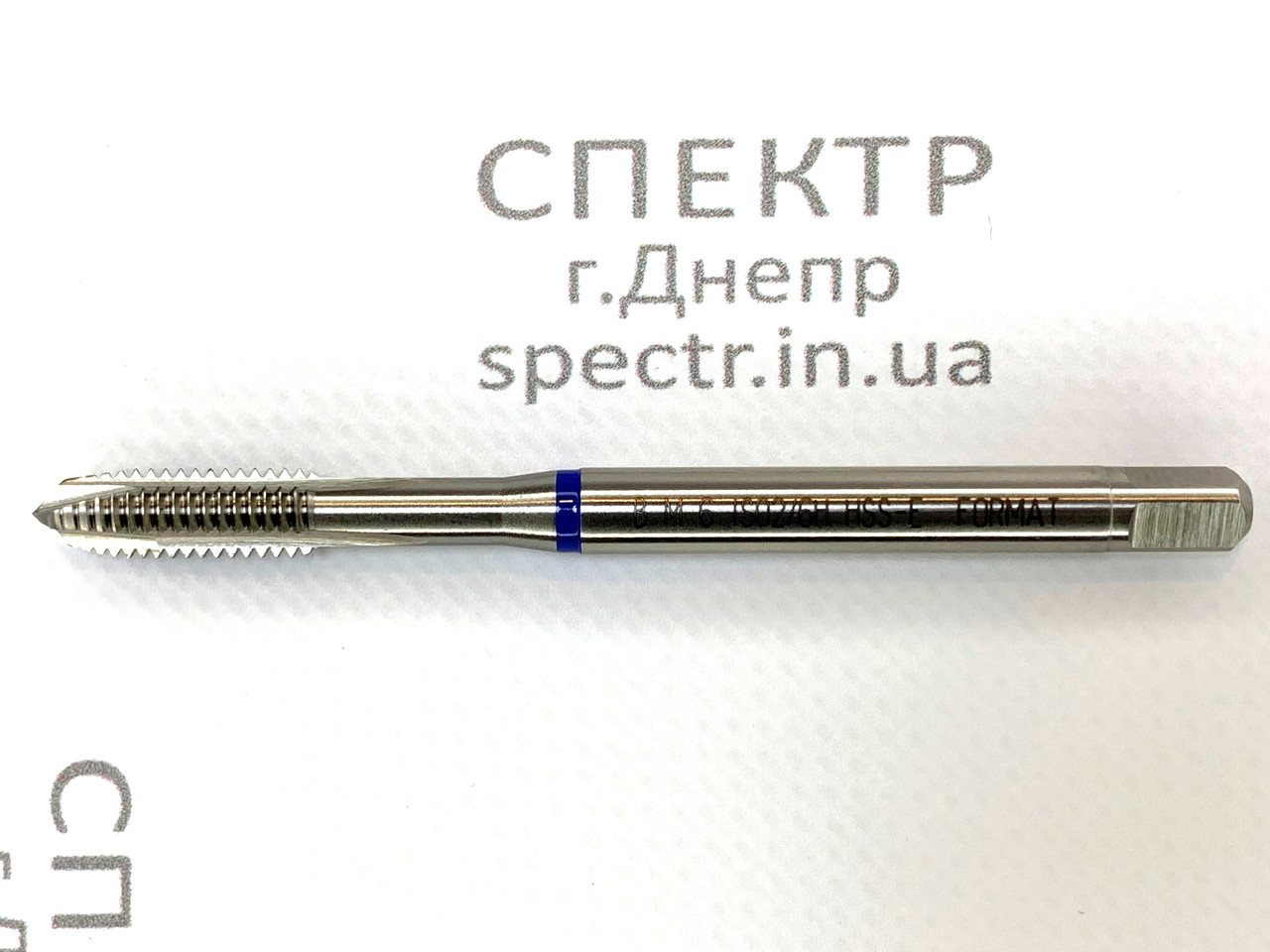 Мітчик по нержавіючій сталі HSS-E для наскрізних отворів FORMAT (Німеччина) М6, фото 1