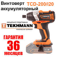 Винтоверт аккумуляторный Tekhmann TCD-200/i20 BS (без АКБ и ЗУ)